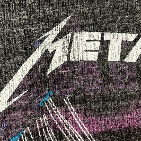 Vintage Metallic Master of Puppets Womens Shirt Size Small - Picture 3 of 5